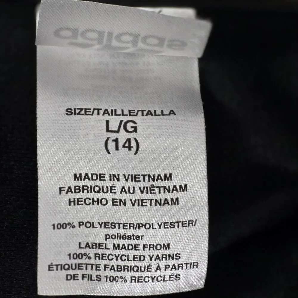 Adidas Youth L/G (14) Black Star Print Track Jacket